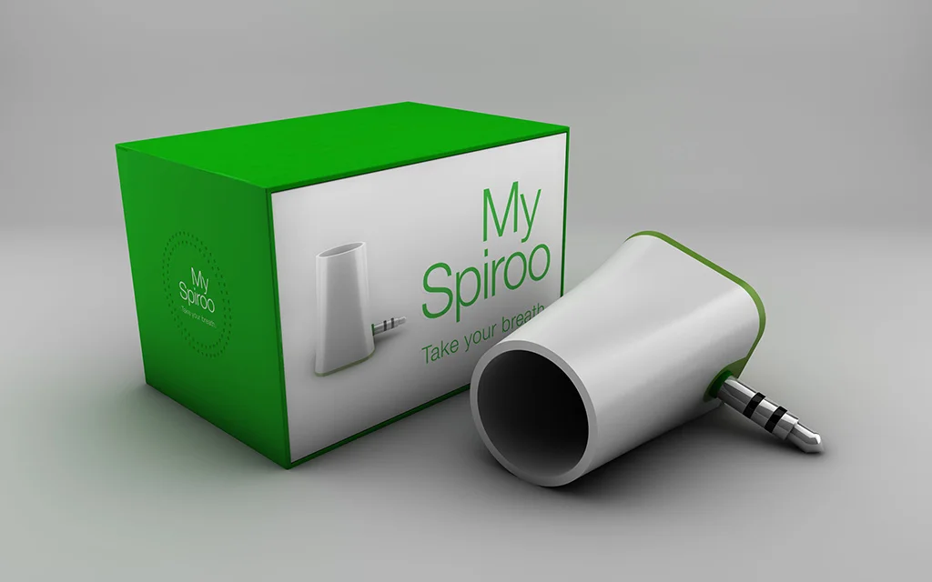 Pierwszy prototyp MySpiroo znacznie różni się od obecnej wersji urządzenia.
