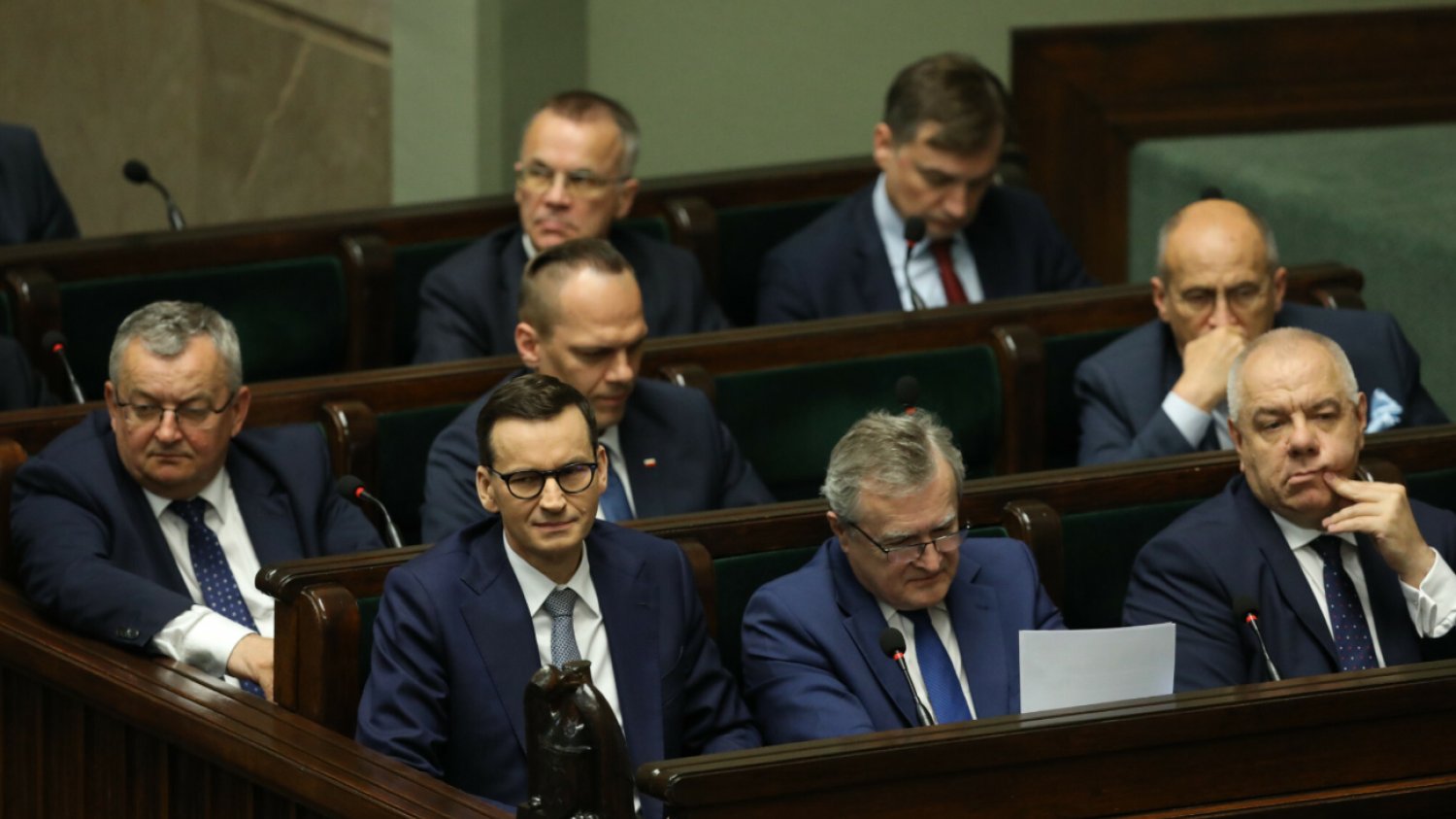 Ławy rządowe w Sejmie