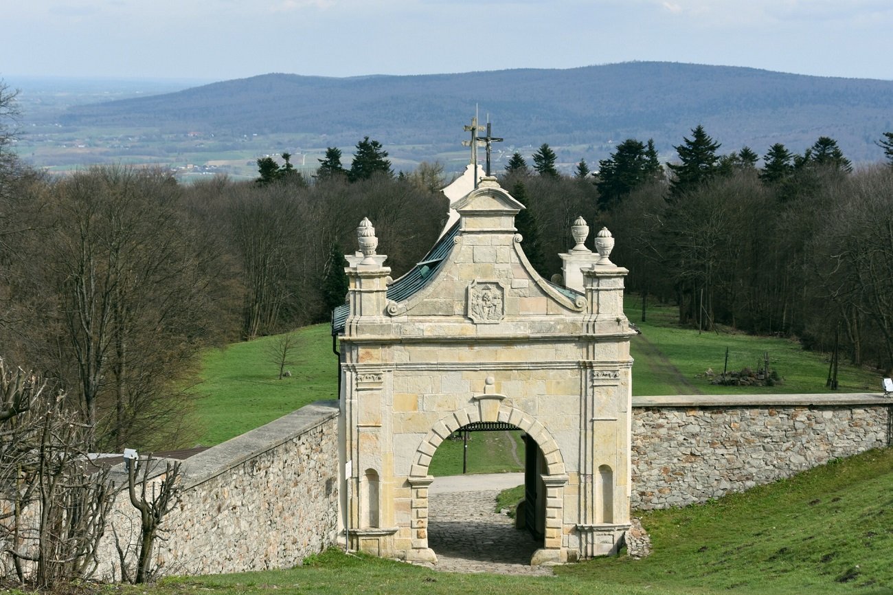 Zespół klasztorny na Łysej Gorze, Świętokrzyski Park Narodowy.
