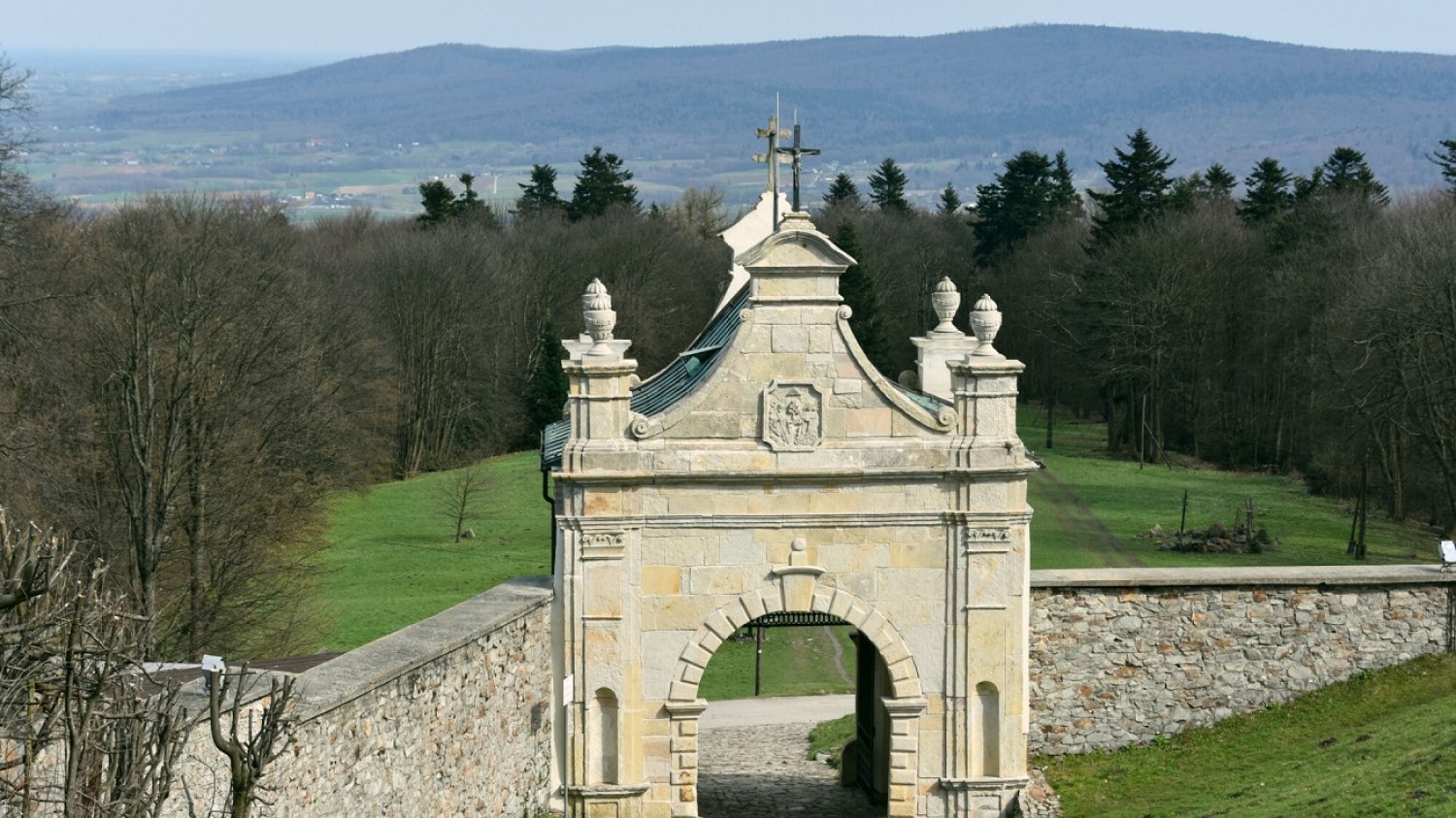 Zespół klasztorny na Łysej Gorze, Świętokrzyski Park Narodowy.