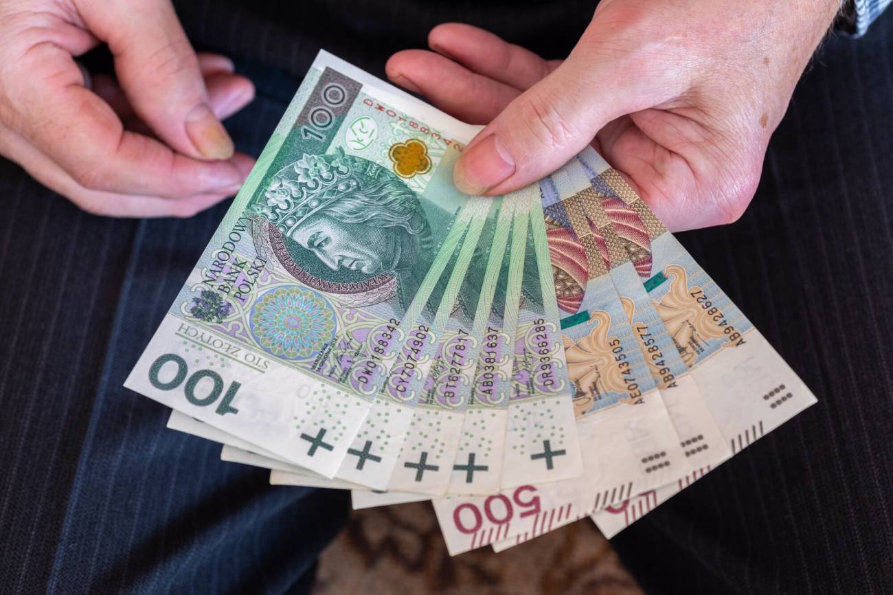 pieniądze, banknoty PLN