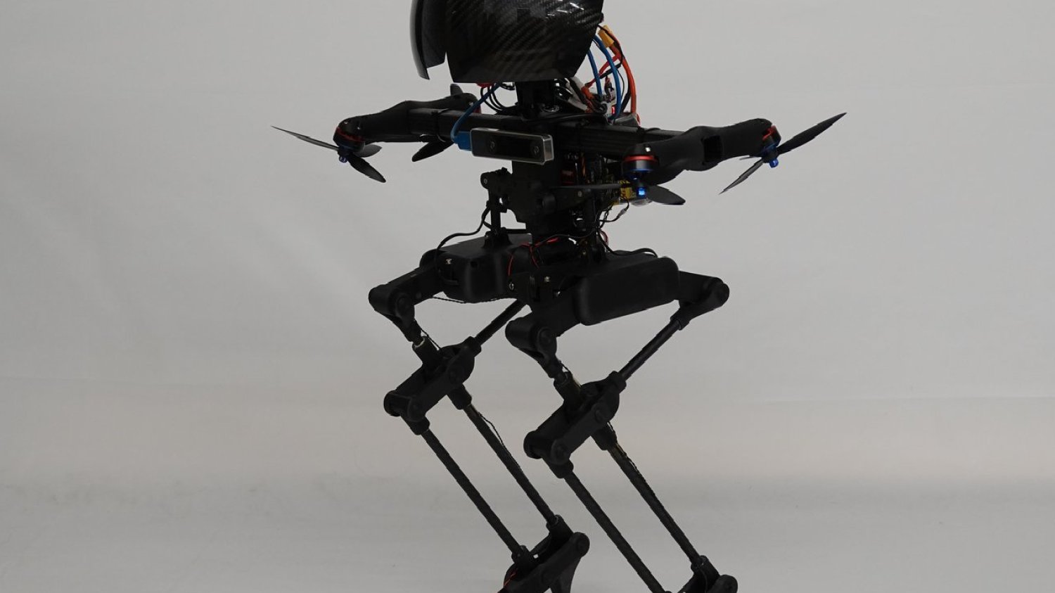 czarny robot Leonardo wyprodukowany przez amerykanów z Kanady