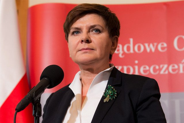 Premier Beata Szydło.