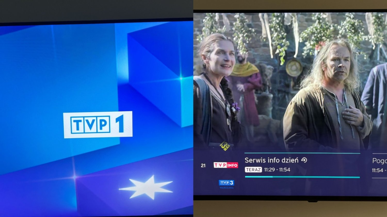 TVP 1 i TVP Info.