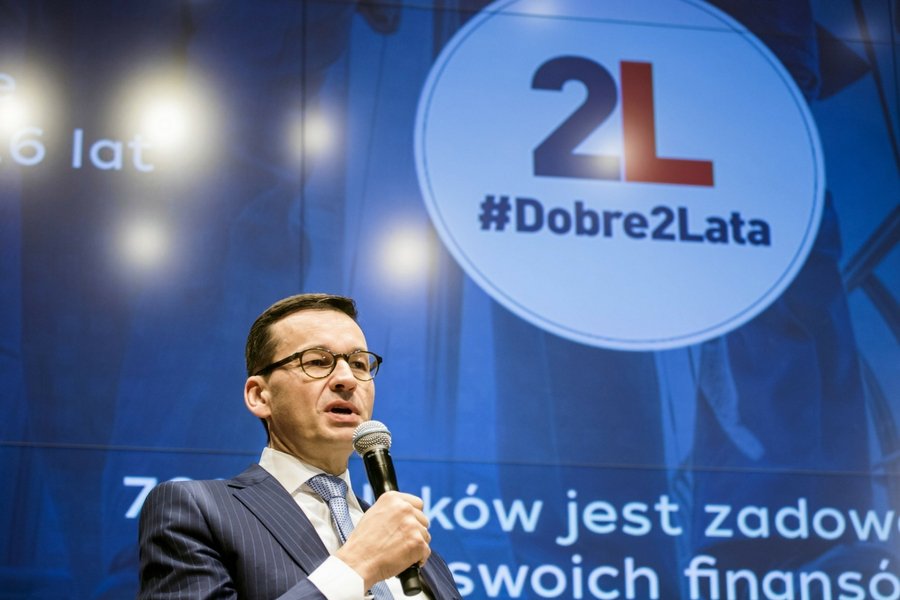 Mateusz Morawiecki podsumował dwa lata rządów gabinetu Beaty Szydło. Tak dobrze jeszcze nie było.