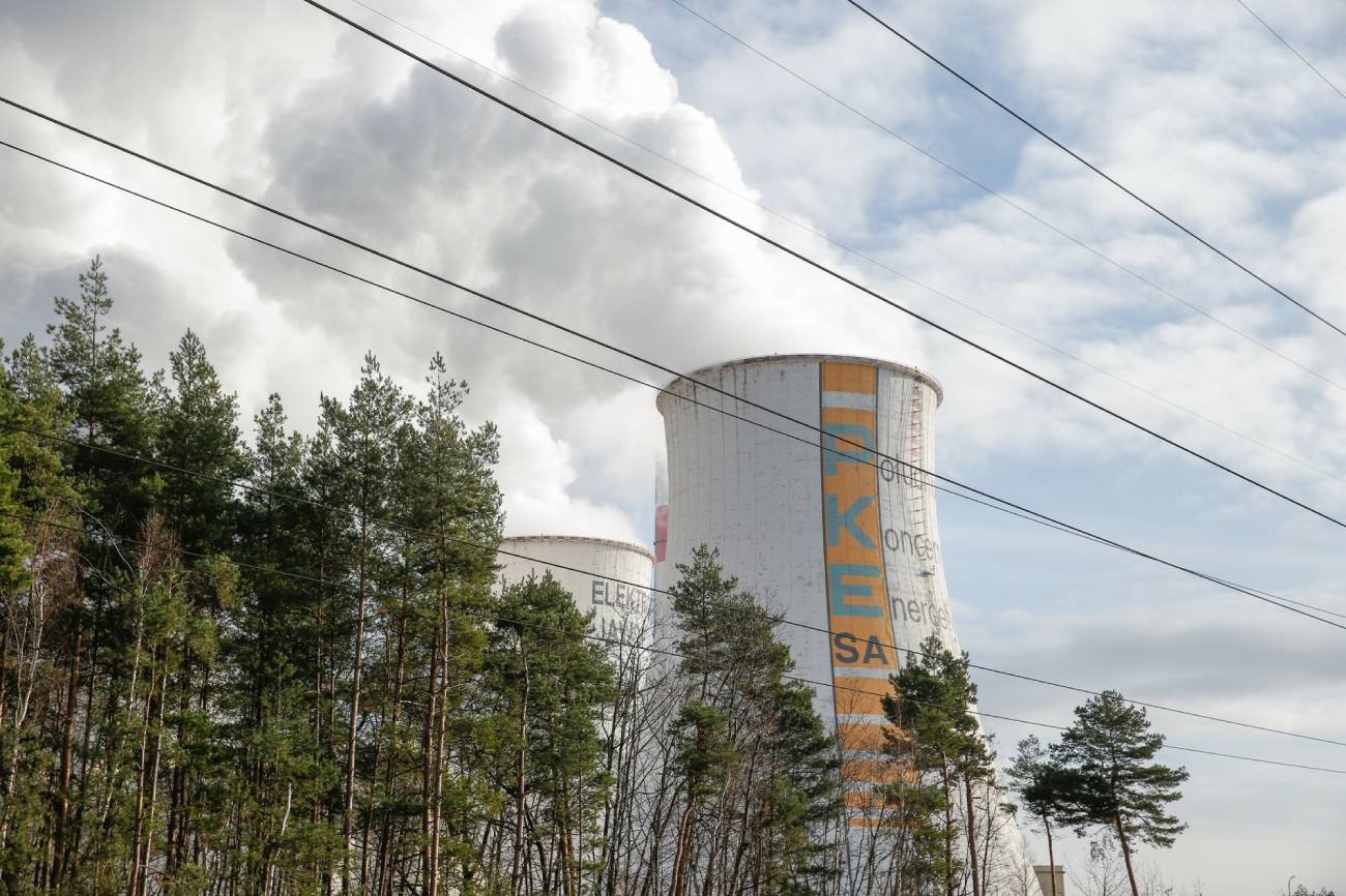 Komin elektrowni w Jaworznie