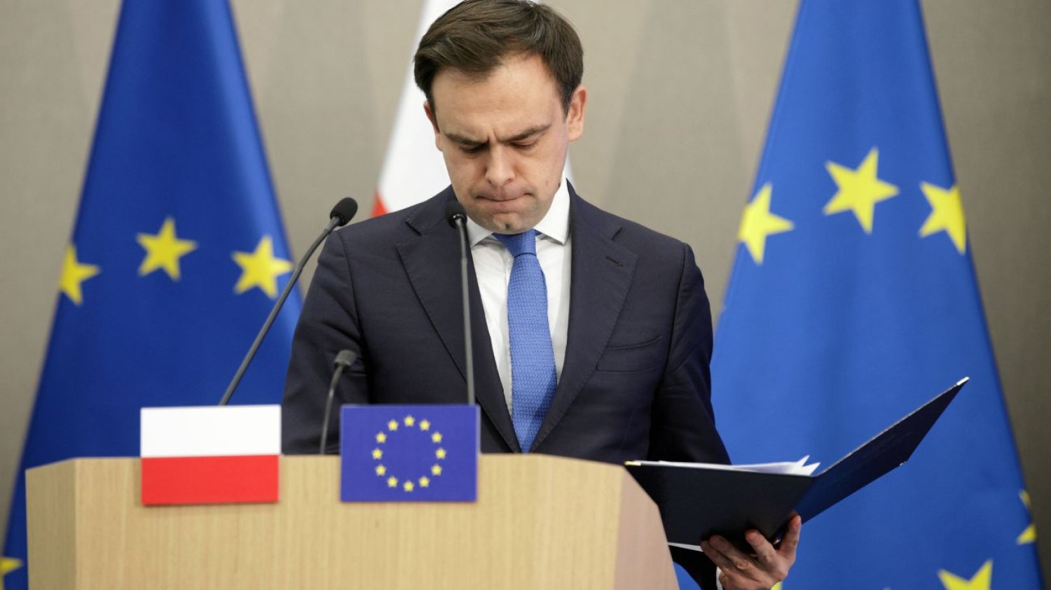 Minister Finansów Andrzej Domański.
