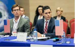 Delegacja amerykańska: Scott Stepanik i Chris Garcia