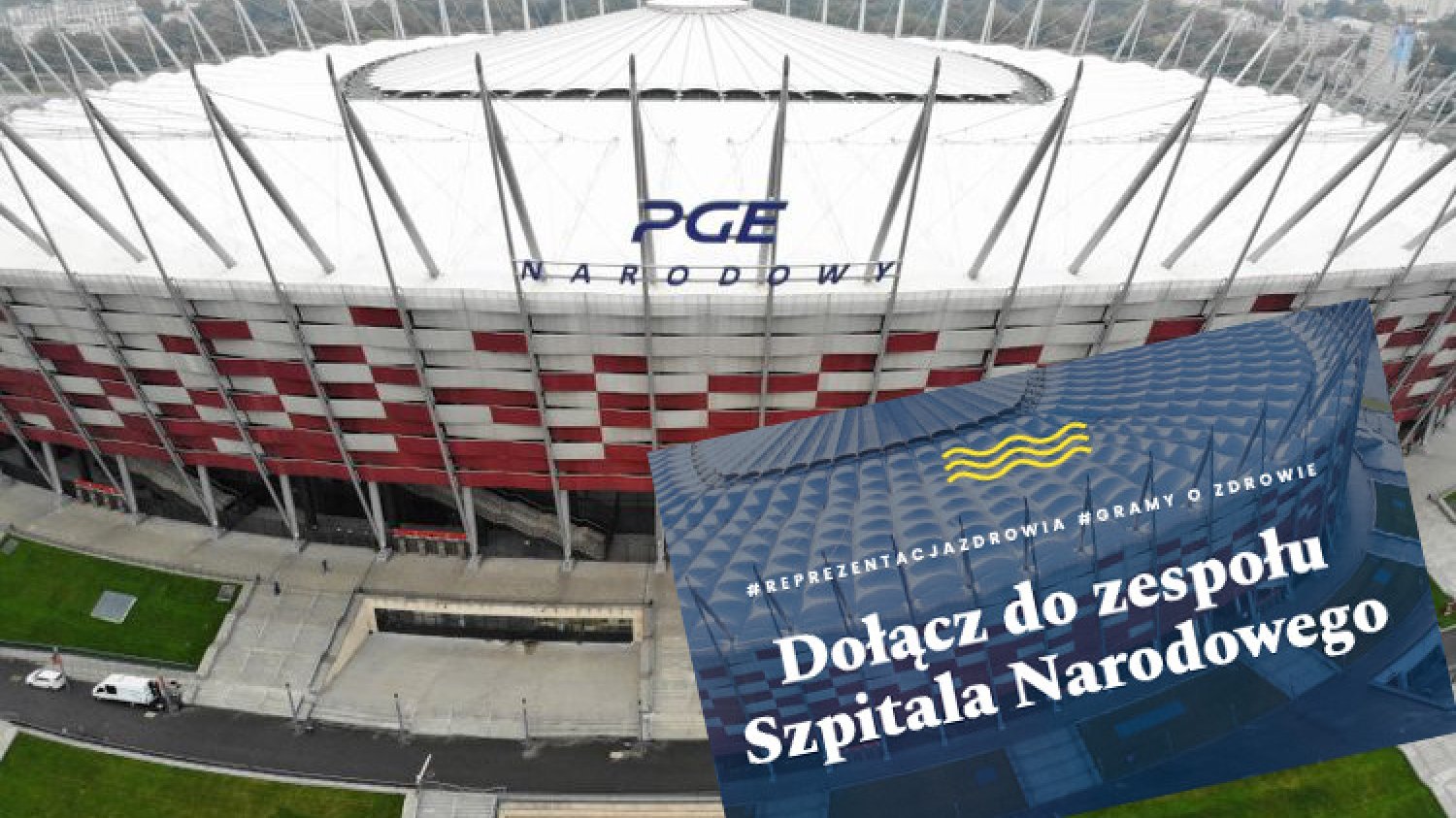 Praca w szpitalu na Stadionie Narodowym – warunki i absurdalna rekrutacja