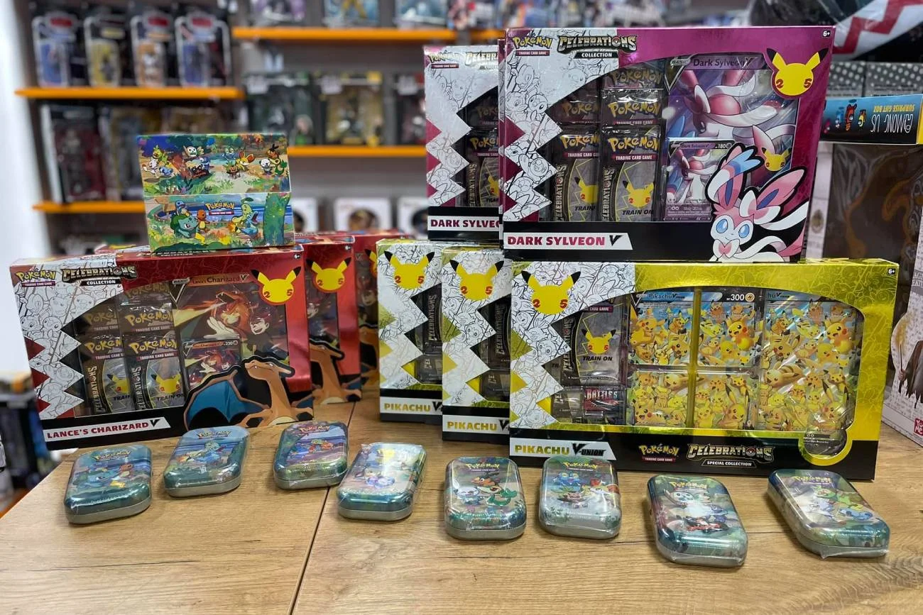 Shop Gracz - zestawy kart Pokemon na 25-lecie marki