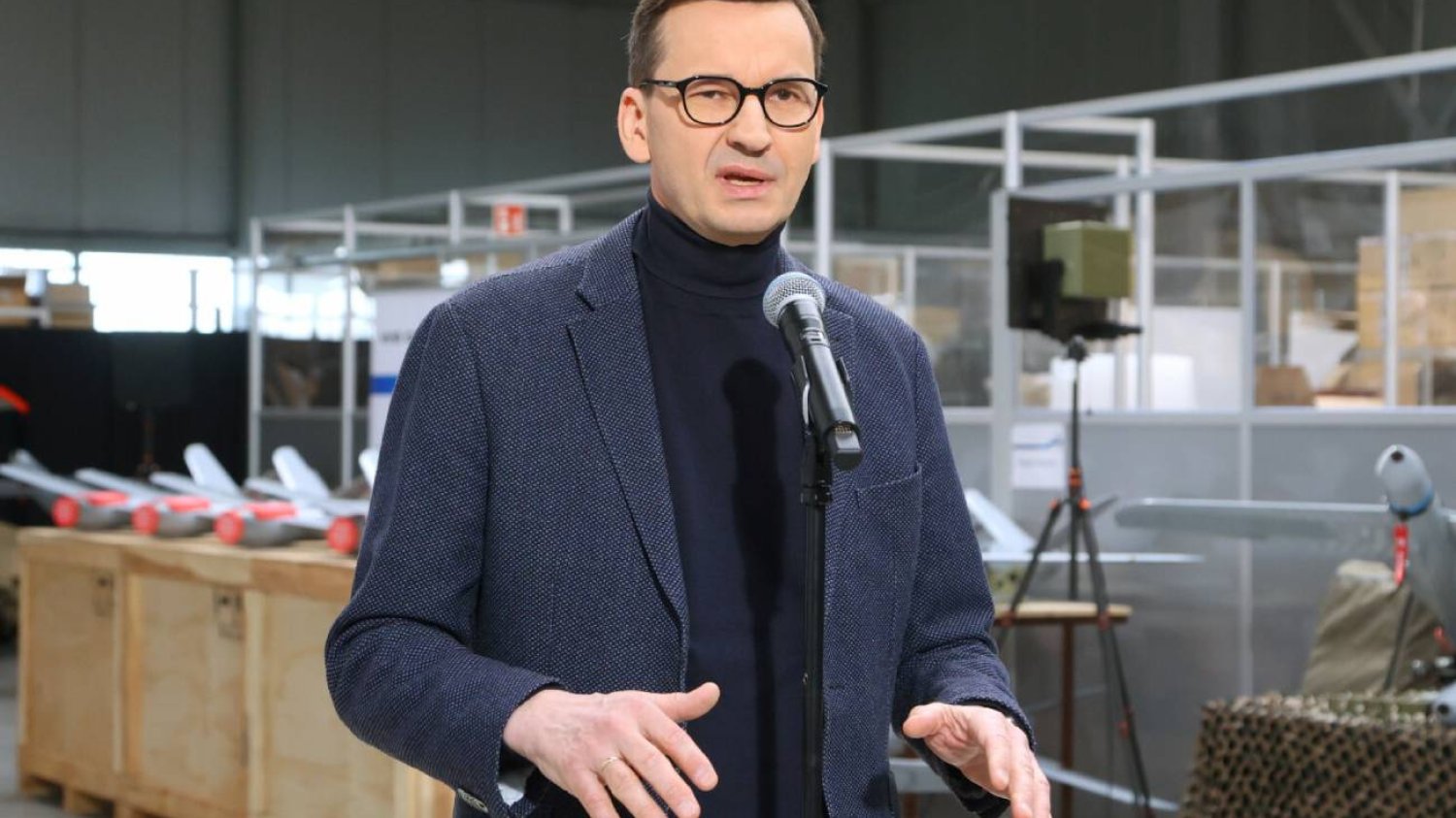 Wizyta premiera Mateusza Morawieckiego w firmie WB Electronics