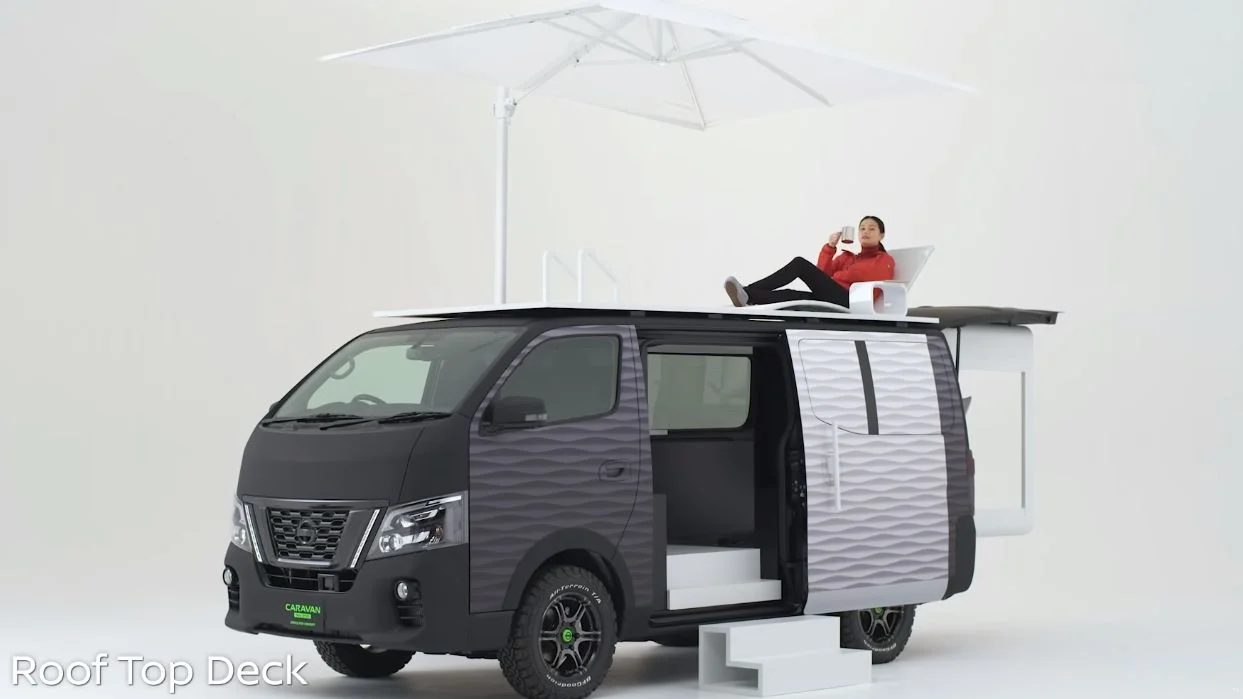 Nissan NV350 Caravan Office Pod Concept