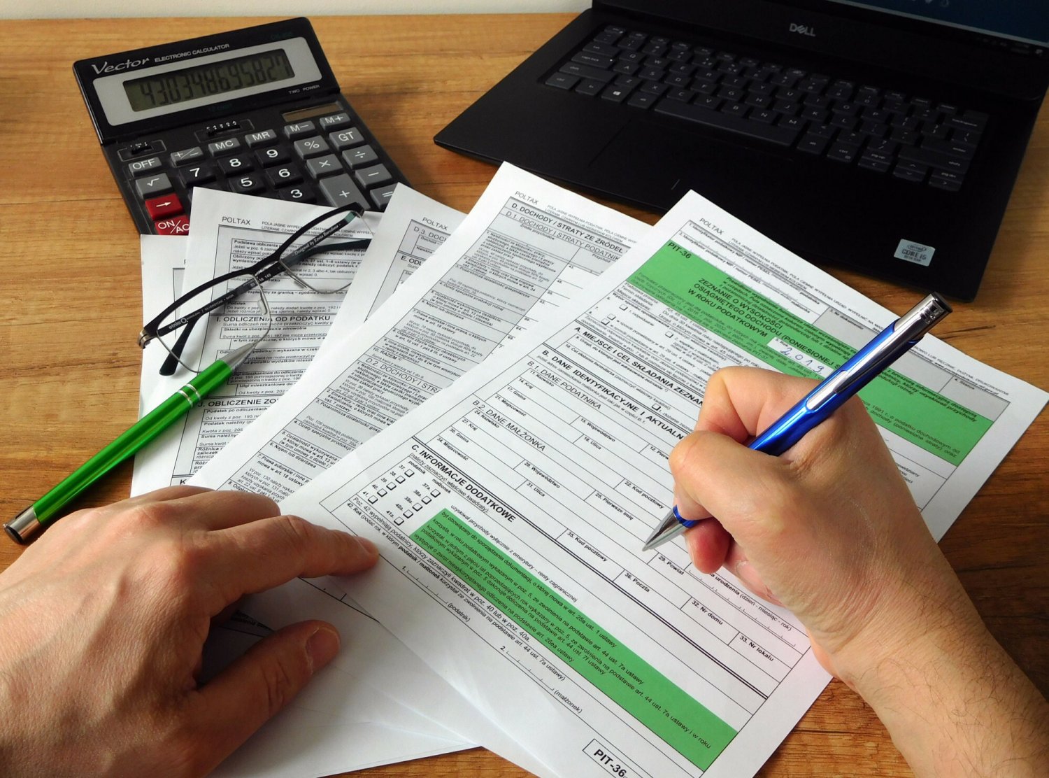 Deklaracja podatkowa