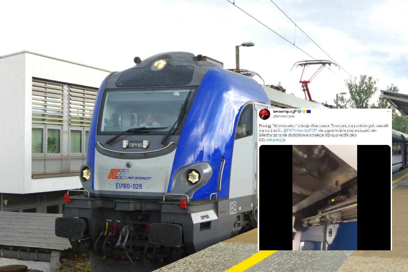 Pociąg PKP.