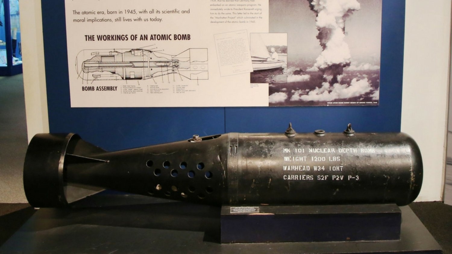 Jedna z pierwszych amerykańskich bomb nuklearnych. Prawdopodobnie taką Amerykanie "zgubili" w 1950 roku.