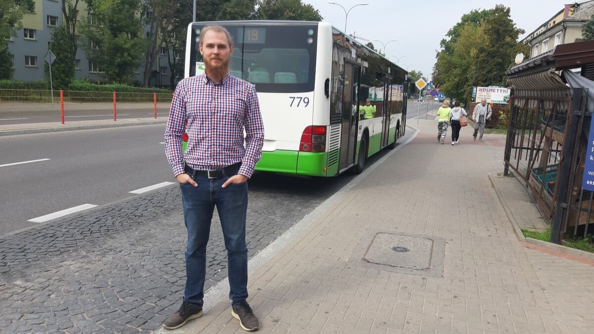 Stefan Cylwik to członek zespołu Broomee, który chce zrewolucjonizować komunikację miejską.