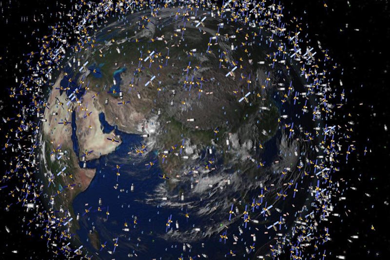 Największe wysypisko śmieci w kosmosie