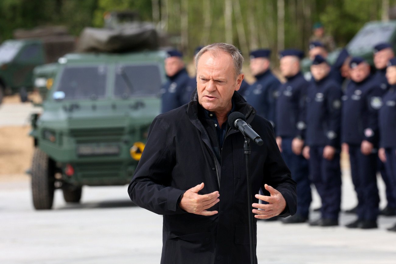 Donald Tusk poinformował, ile Polska wydaje na wojnę hybrydową z Białorusią