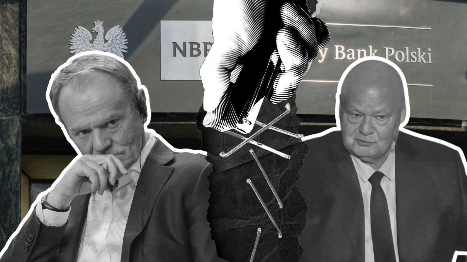 Zszywane rozdarcie między Donaldem Tuskiem a Adamem Glapińskim. Nieoficjalnie rząd ma rezygnować ze sporu.