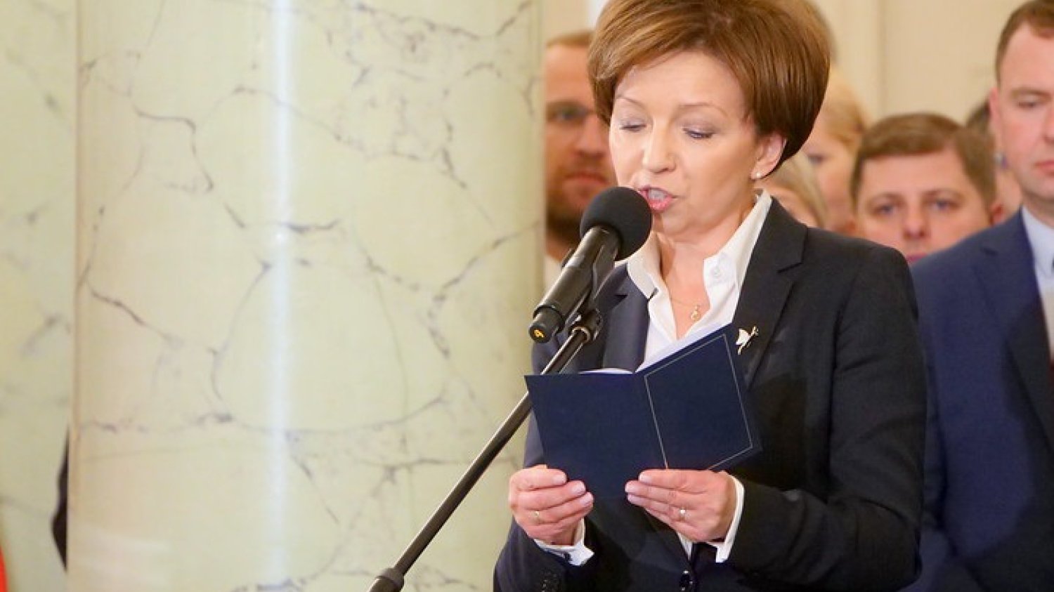 Minister rodziny, pracy i polityki społecznej Marlena Maląg.