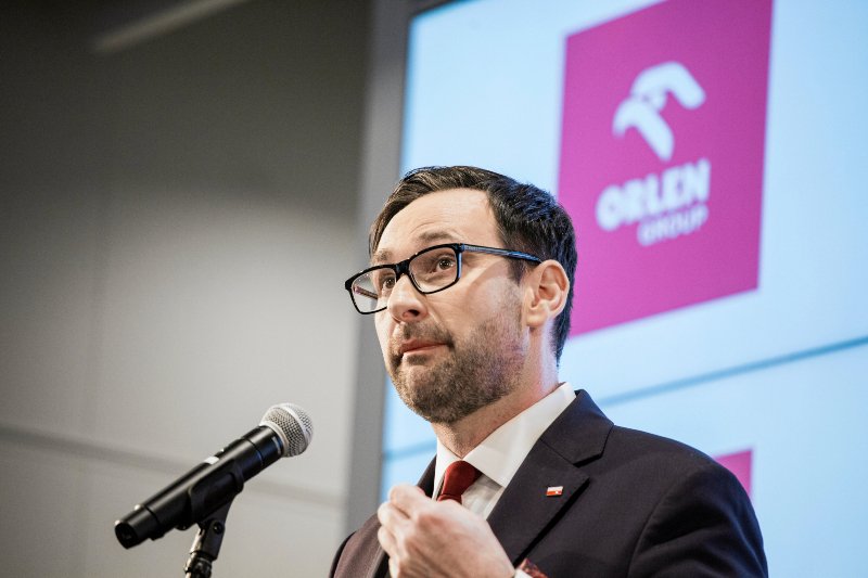 Prezes PKN Orlen Daniel Obajtek atakuje opozycje.