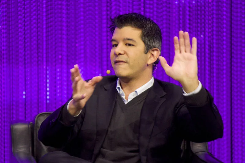 Prezes Ubera, Travis Kalanick.