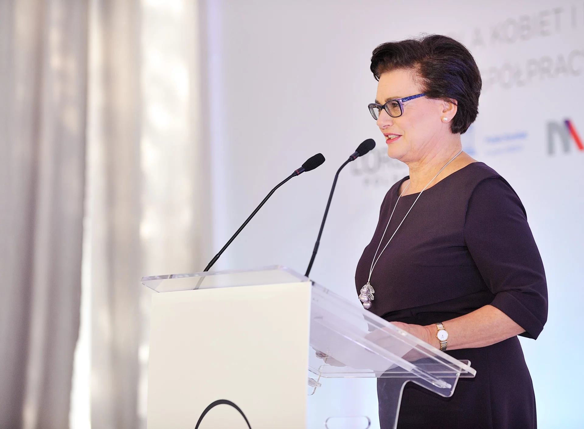 Profesor Ewa Łojkowska - przewodnicząca Jury programu L'Oréal-UNESCO Dla Kobiet i Nauki