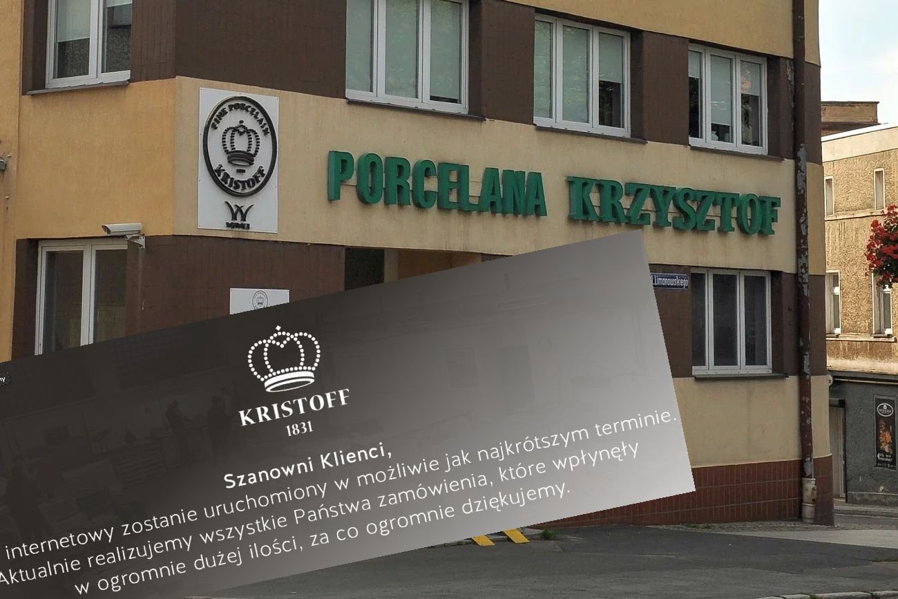 Upadek Fabryki Porcelany "Krzysztof" w Wałbrzychu bardzo poruszył Polaków