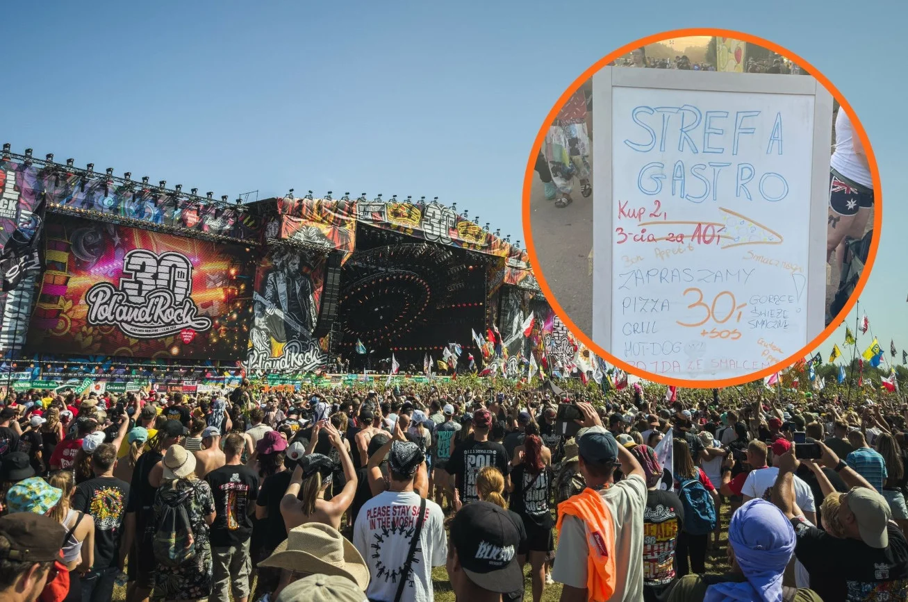 Sprawdziliśmy, ile trzeba było zapłacić na Pol'and'Rock Festiwal 2024