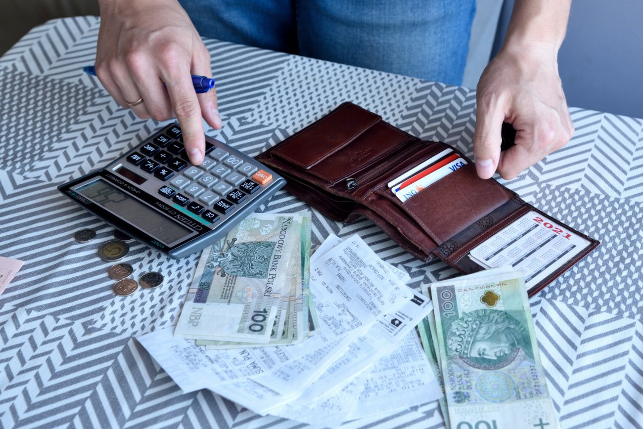Liczenie domowego budżetu
