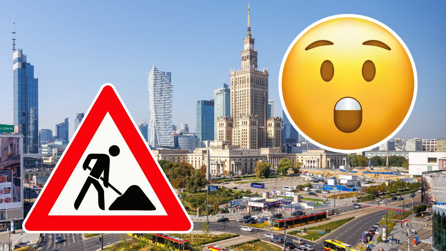 Utrudnienia drogowe w Warszawie w weekend. Pasażerowie i kierowcy, miejcie się na baczności