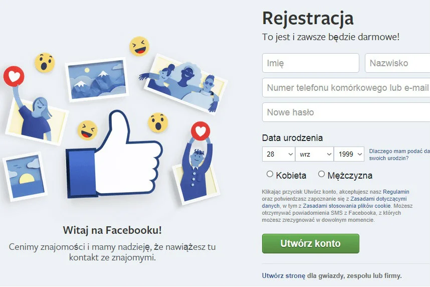 Siedem osób z powodu "polubienia" postu na Facebooku stanie przed sądem