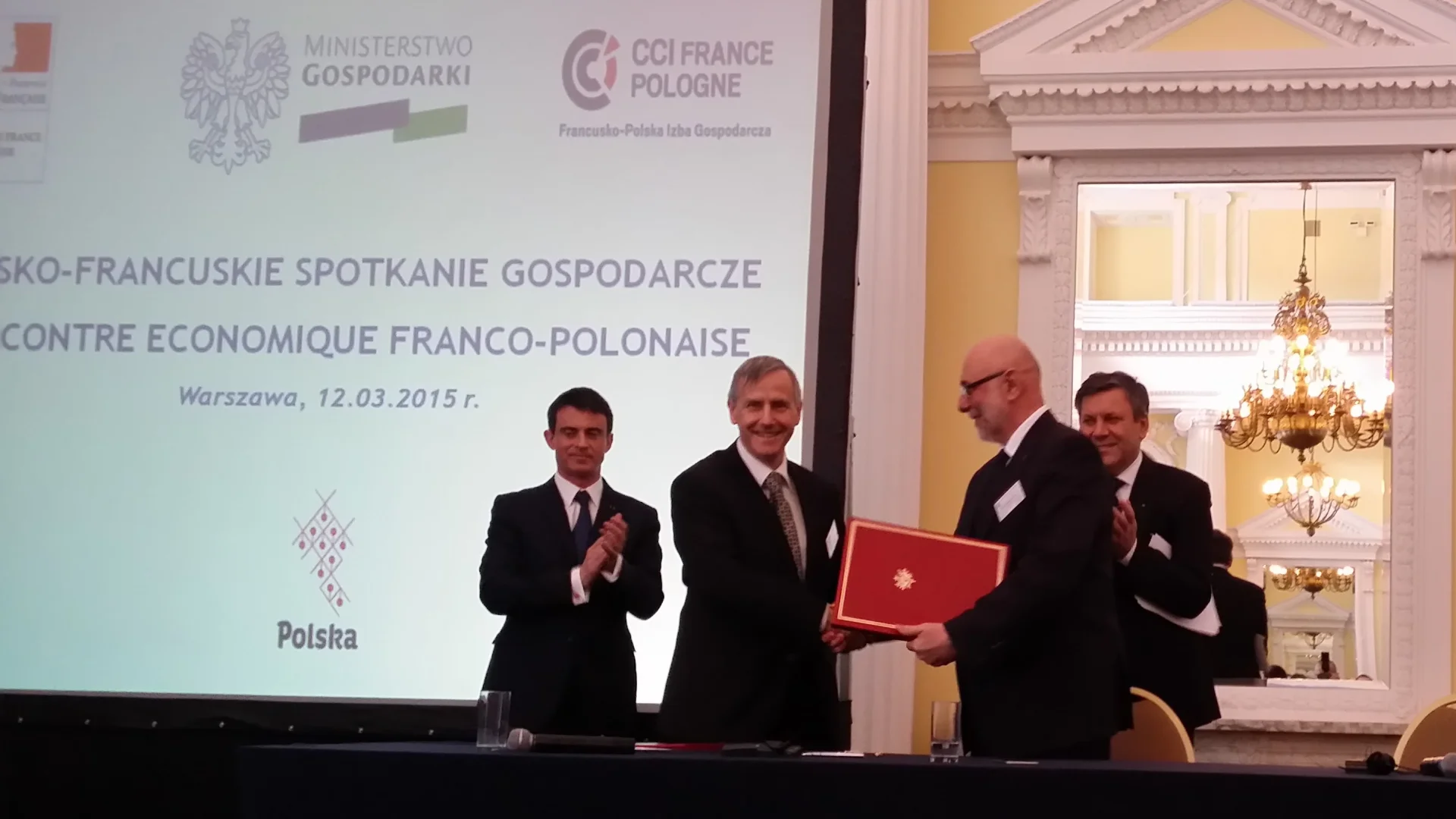 podpisanie listu intencyjnego między Politechniką Warszawską a firmą Thales