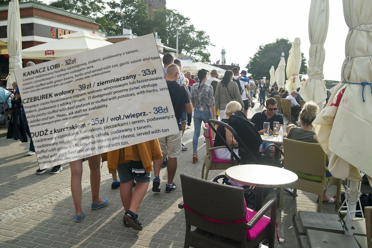 Marek Tatała pokazał zdjęcie z restauracji
