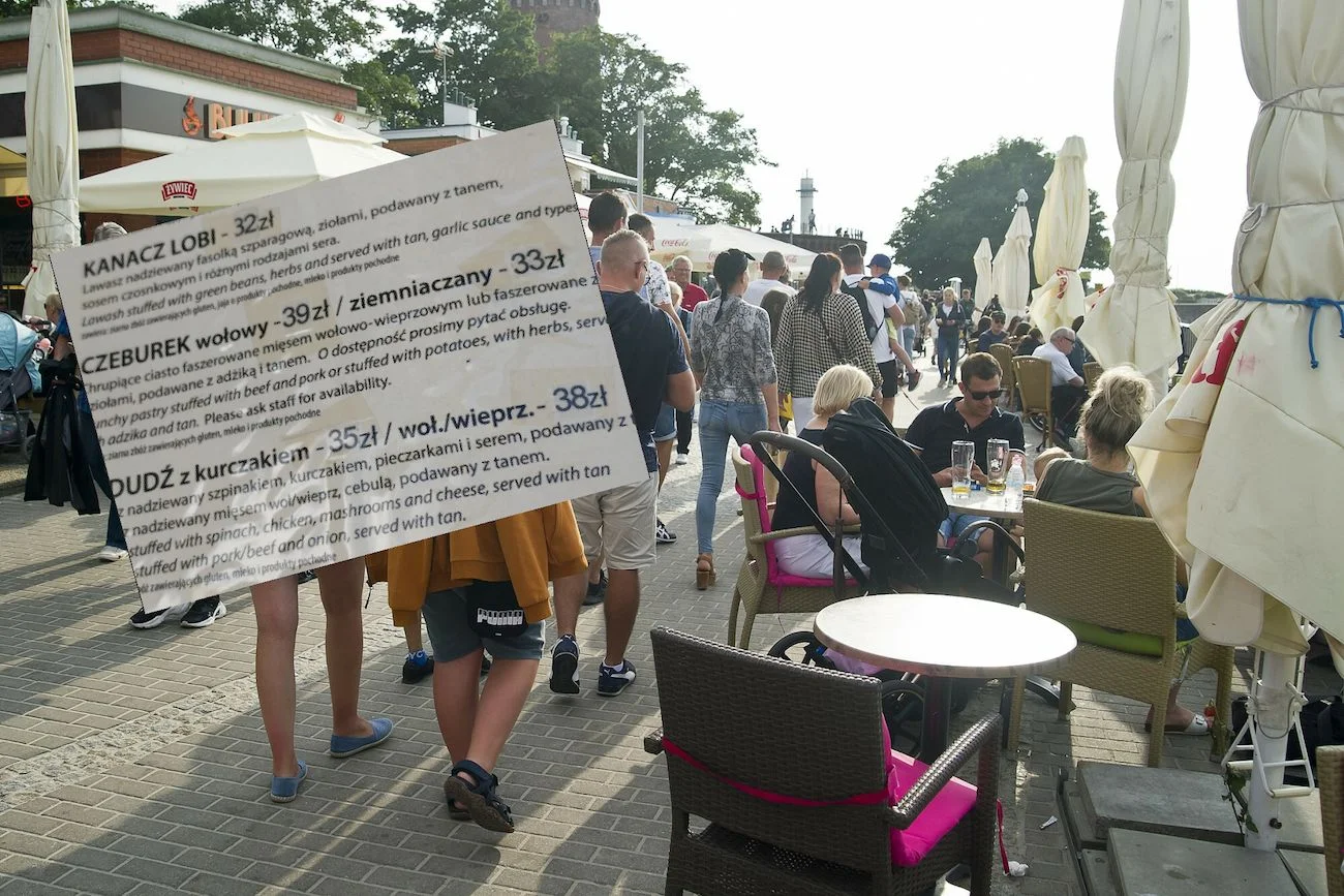 Marek Tatała pokazał zdjęcie z restauracji