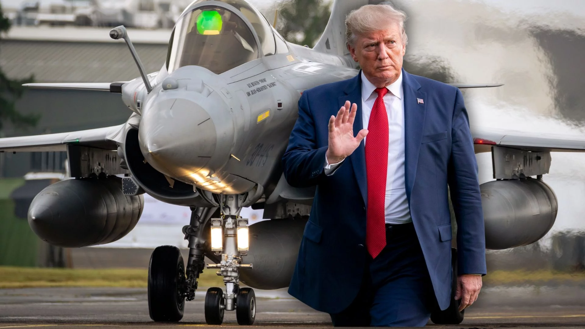 Kontrowersyjne myśliwce nad Wisłą. "Plan Trumpa wywołuje strach w Polsce" Donald Trump na tle francuskiego myśliwca Rafale. Niemiecka prasa komentuje pokojowy plan USA i niepokoje w Polsce.