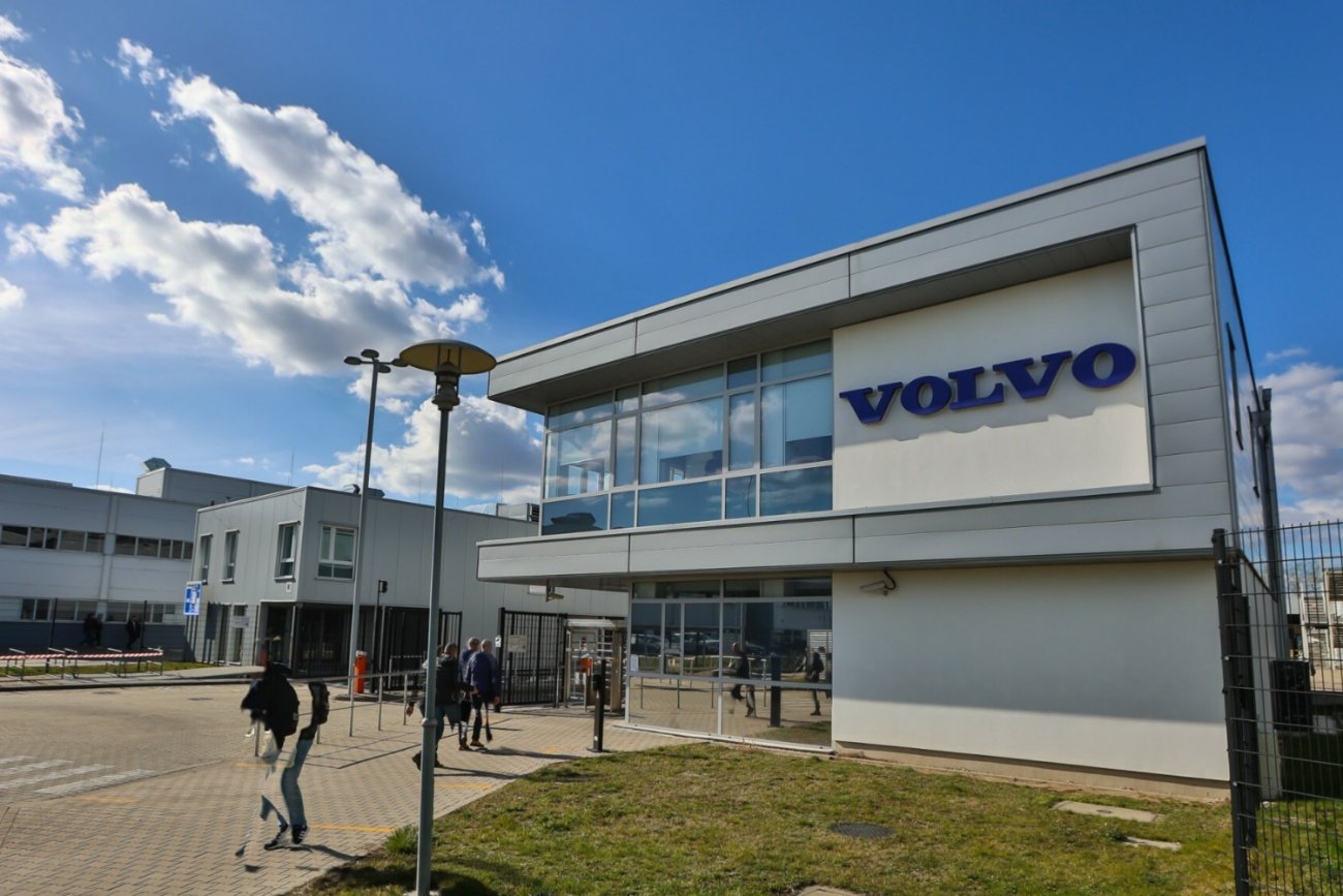 Fabryka Volvo we Wrocławiu.