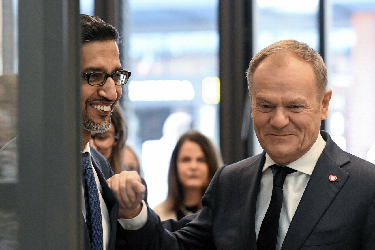 Sundar Pichai – dyrektor naczelny Google spotkał się z premierem Donaldem Tuskiem.
