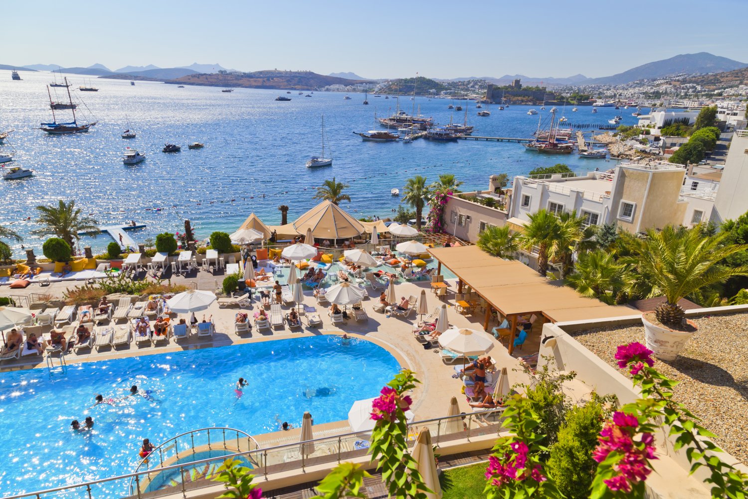 Bodrum to jeden z chętniej odwiedzanych kurortów w Turcji