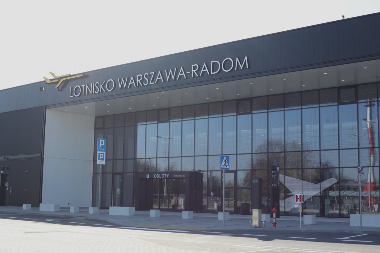 Lotnisko Warszawa-Radom.