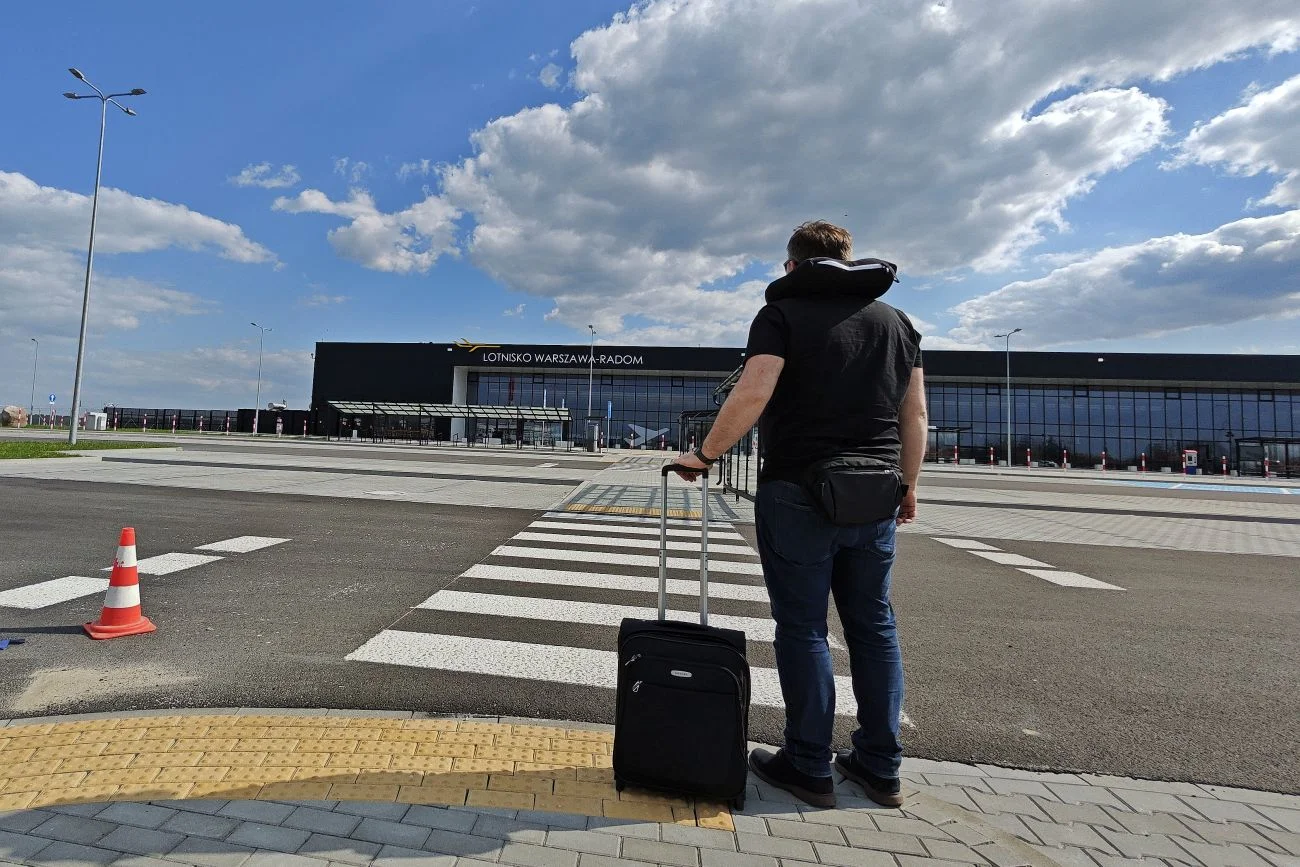 Dotarcie do lotniska w Radomiu zajęło mi ok. 3 godzin i 15 minut