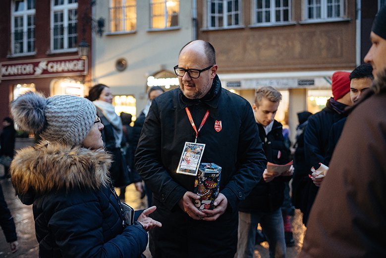 Paweł Adamowicz osobiście zbierał pieniądze na WOŚP. Nie dokończył kwesty