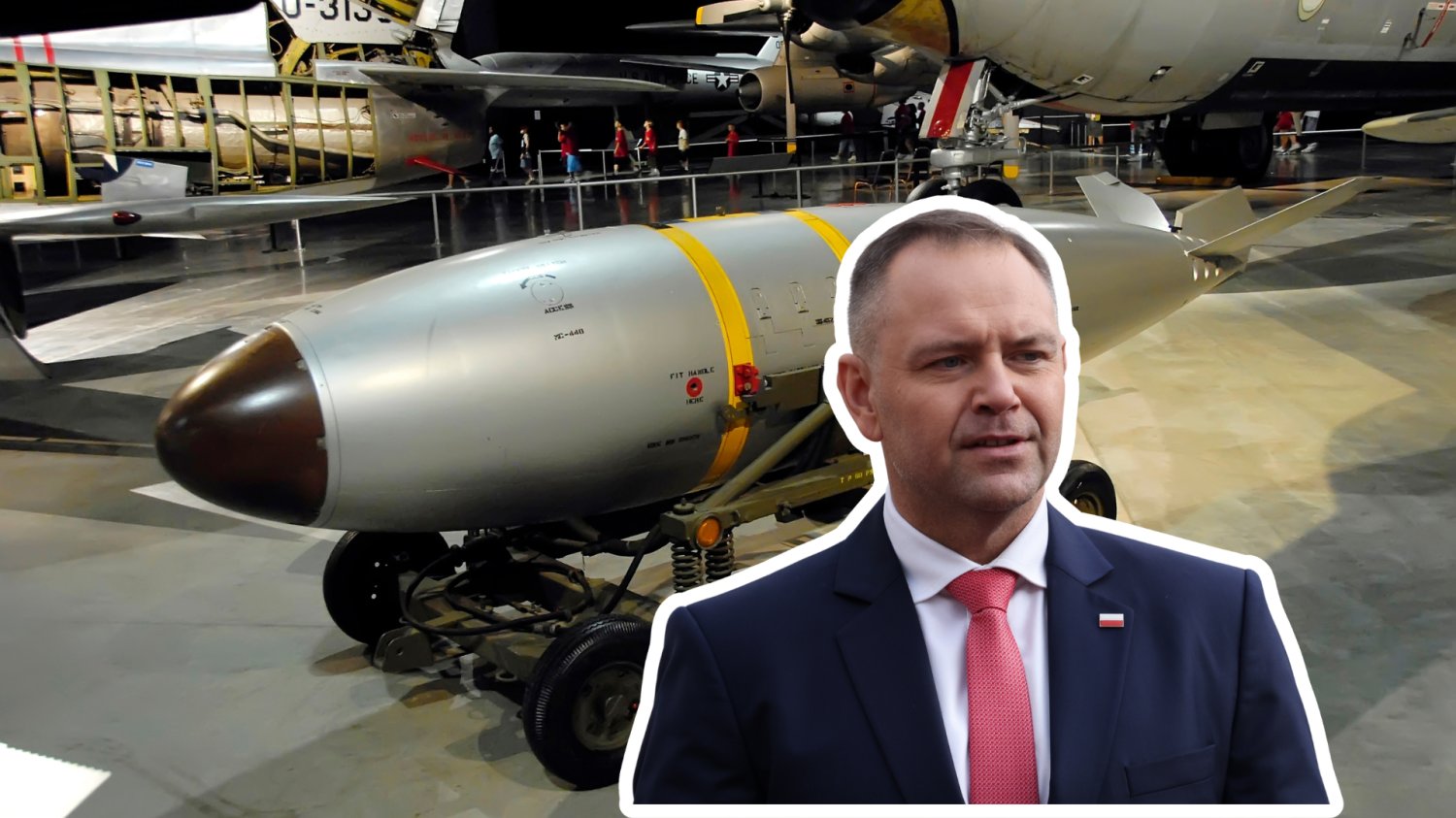Karol Nawrocki i bomba atomowa.