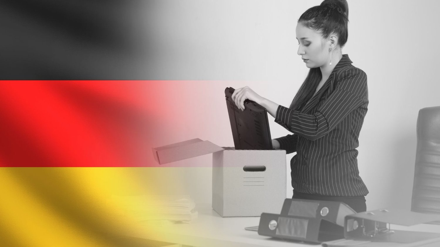 Niemieccy bezrobotni w słabej sytuacji. Mogą jeździć za pracą do Polski Zwalniania kobieta w Niemczech. Tamtejsi bezrobotni mają słabe perspektywy.