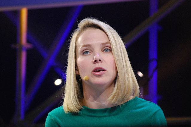 Marissa Myaer, CEO Yahoo.