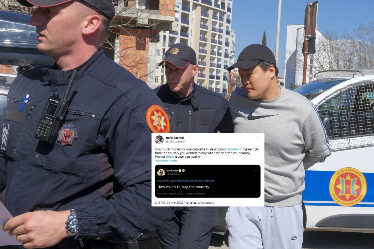 Do Kwon wpadł w Podgoricy. "Król" kryptowalut aresztowany. Z Polski dostał "pozdrowienia".