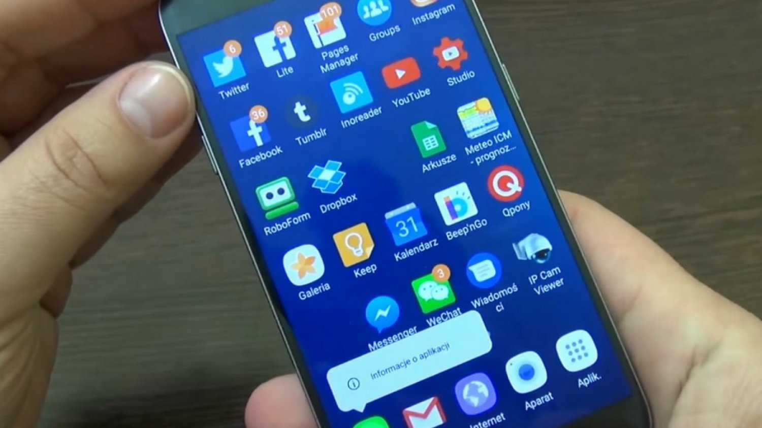 Samsung Galaxy S7.