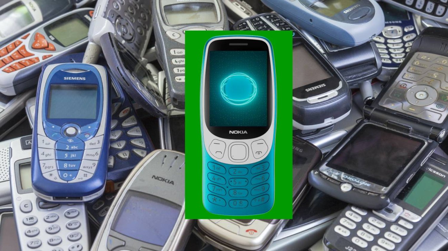 Jeden z kolorów nowej Nokii 3210.