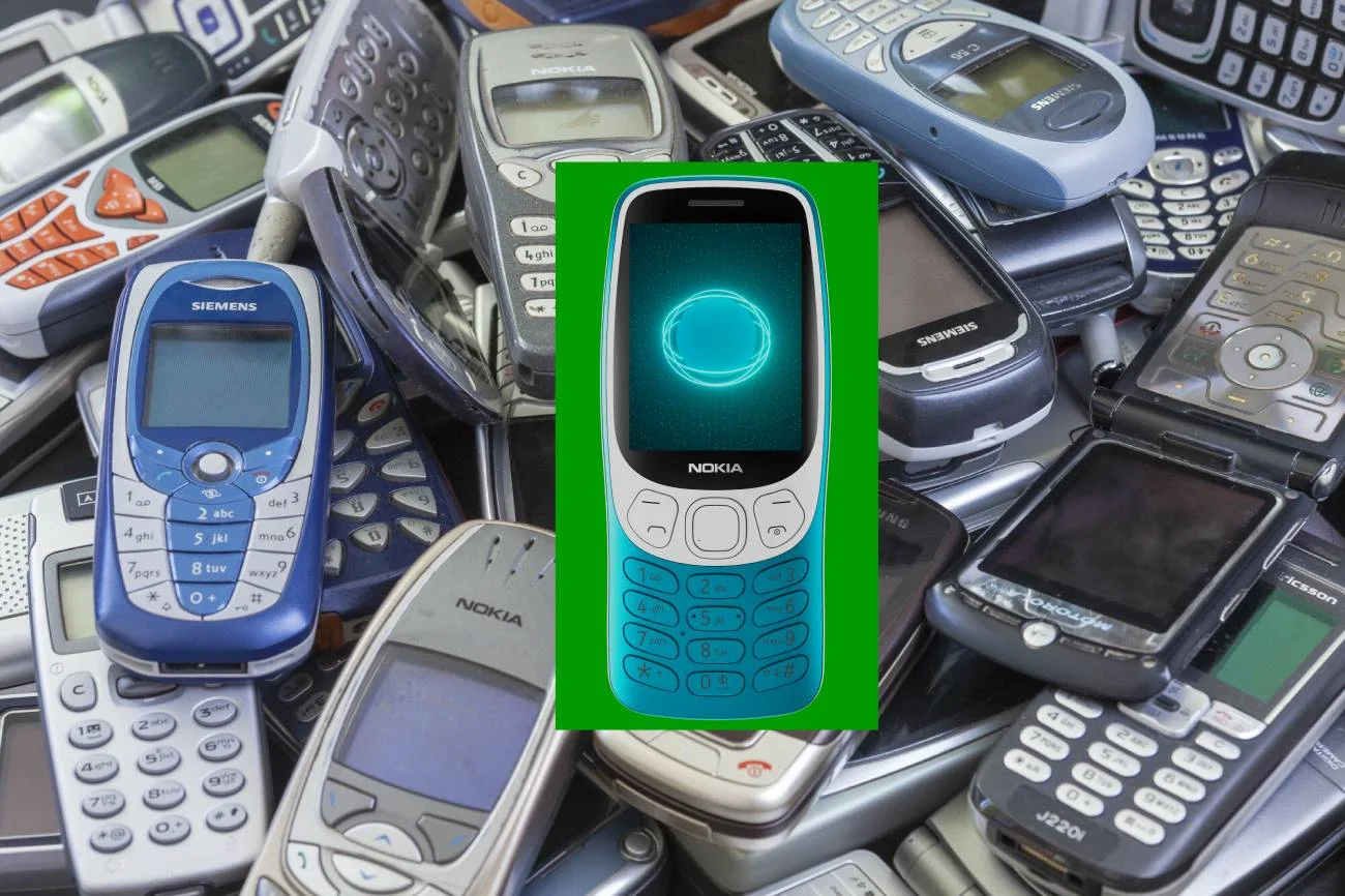 Jeden z kolorów nowej Nokii 3210.