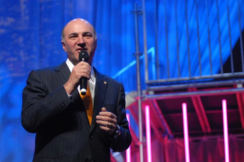 Kevin O'Leary to jedna z gwiazd programu Dragon's Den.
